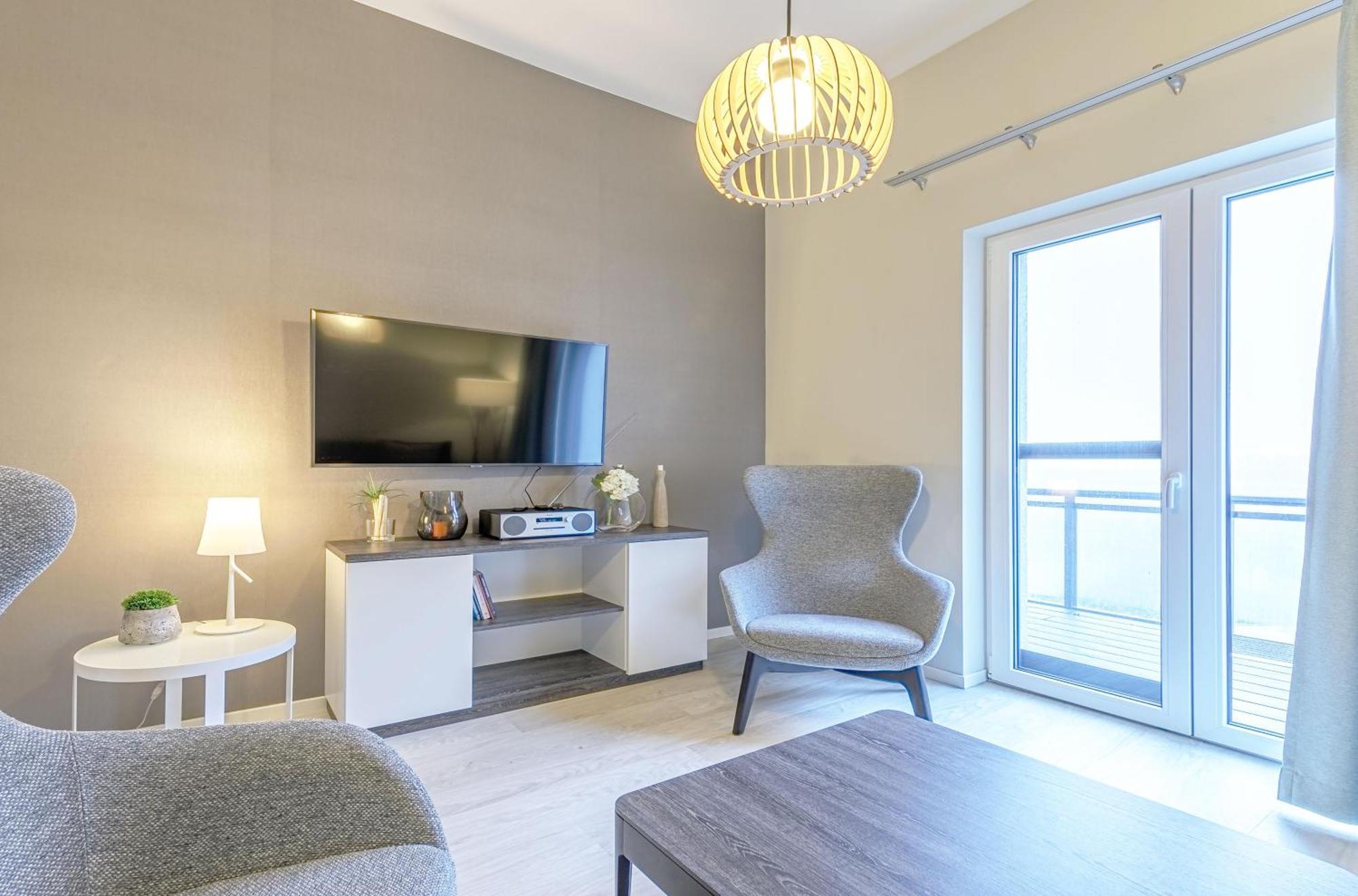 Ferienwohnung Ostseeblick Mit Balkon Wustrow  Eksteriør bilde